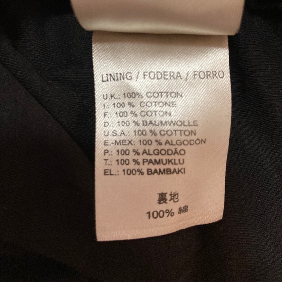 DIESEL black and grey mini dress - Picture 9 of 9